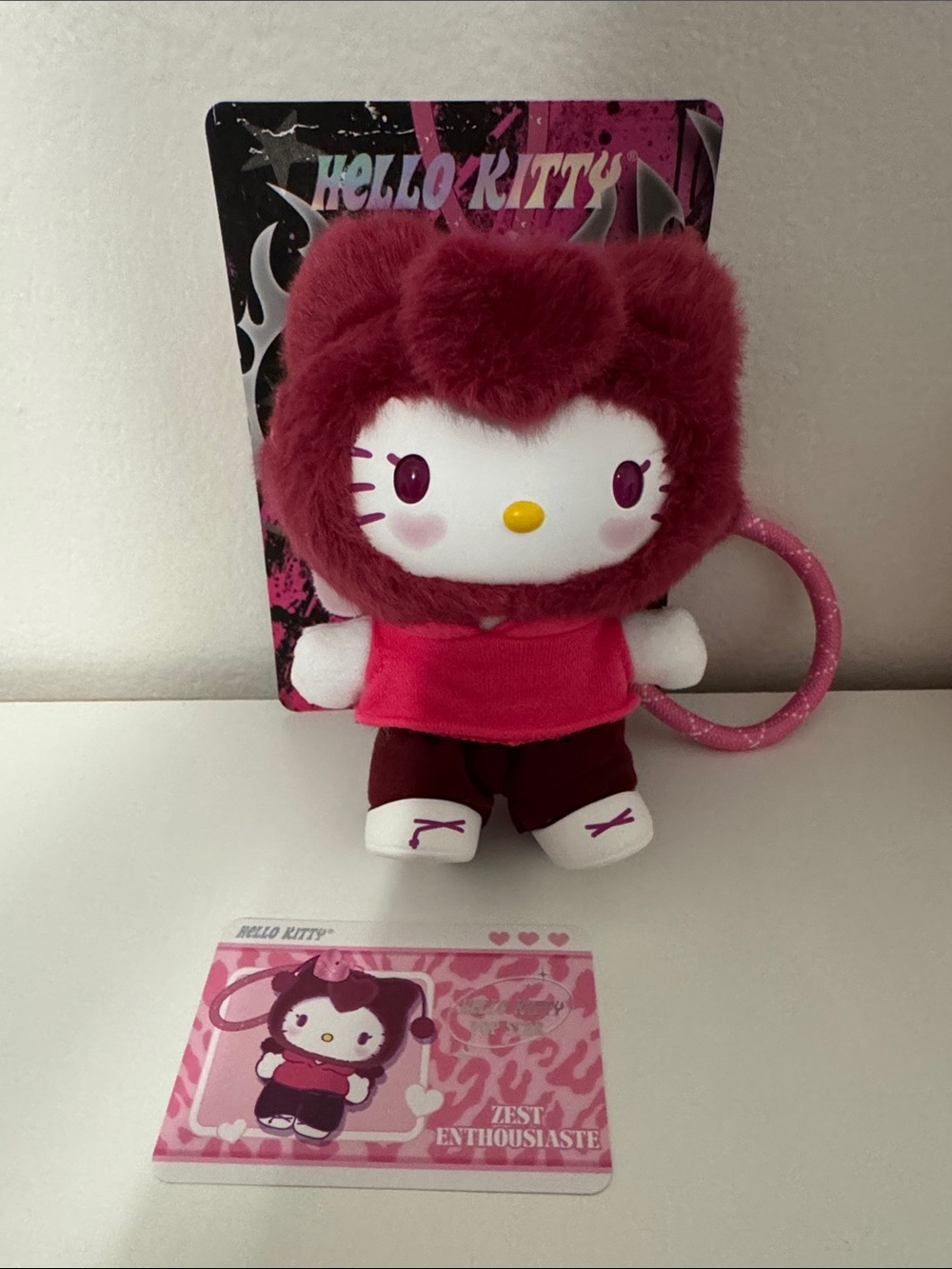 Hello Kitty Plush Keychain